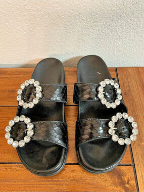 Shutz buckle sandals